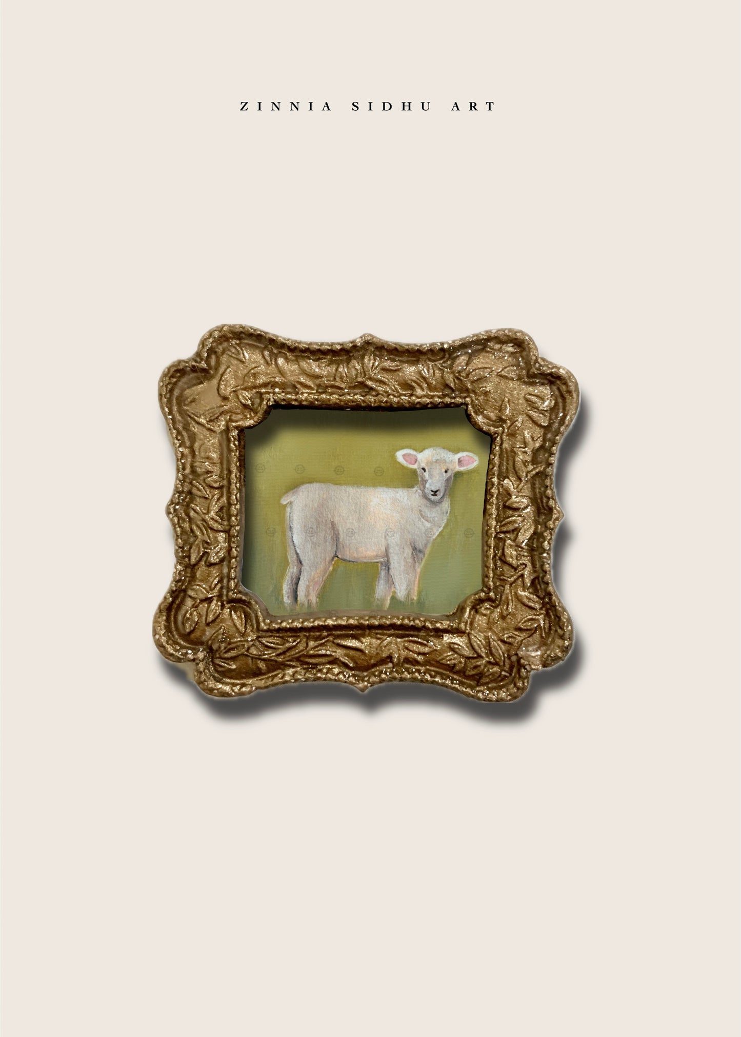 Lamb Mini Magnet