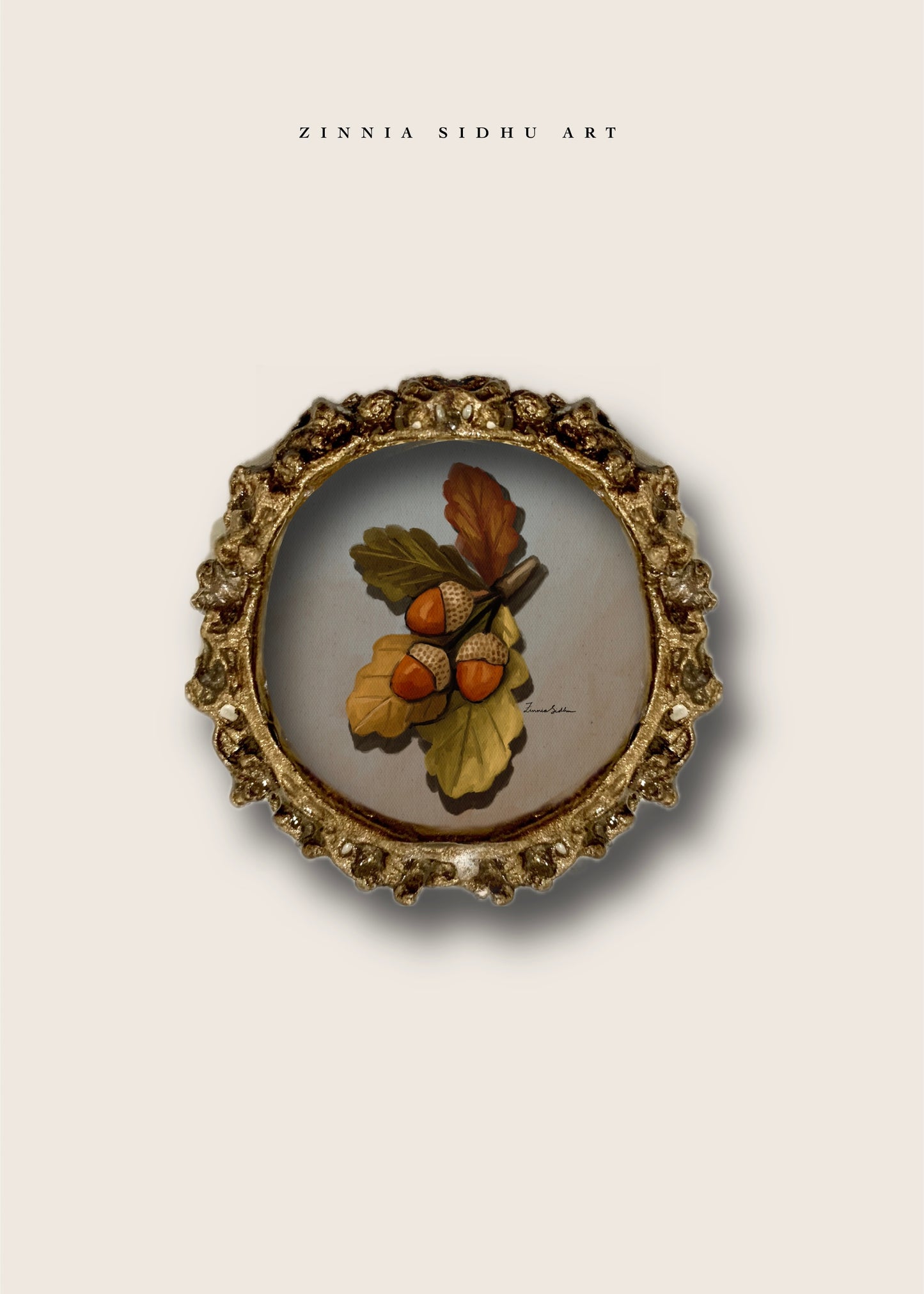 Acorn Mini Magnet