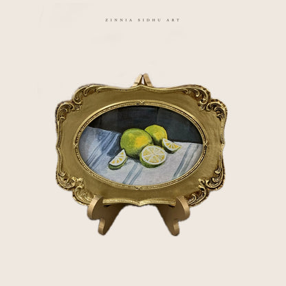 Limes - Golden Frame with stand