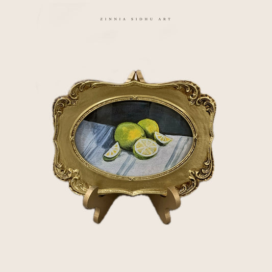Limes - Golden Frame with stand