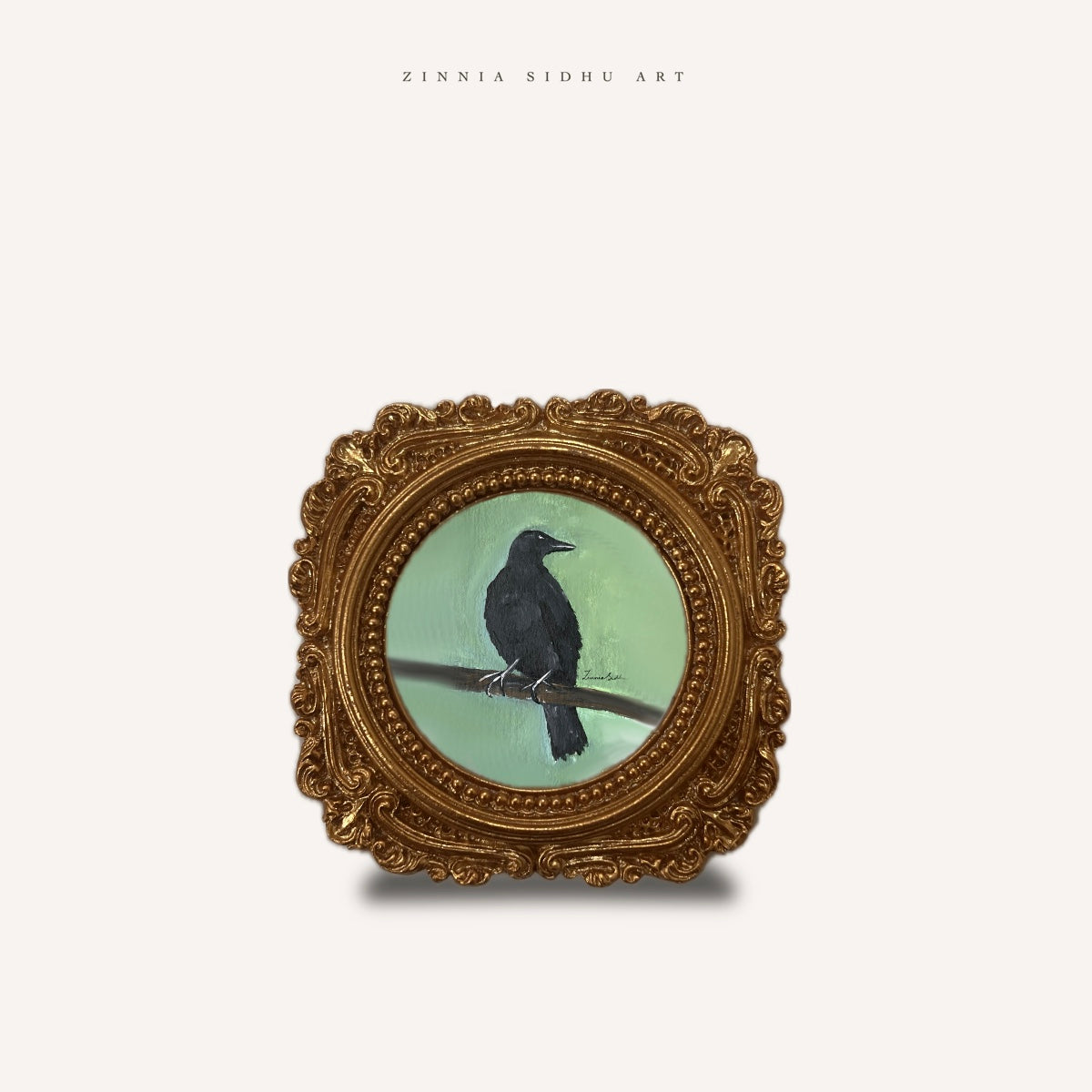Raven - MINI Ornate Frame
