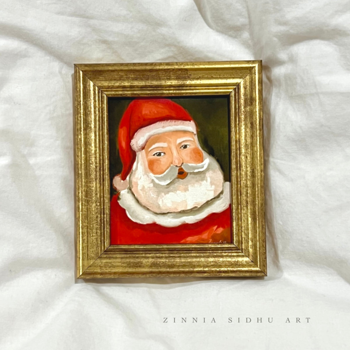 Santa - Framed Magnet