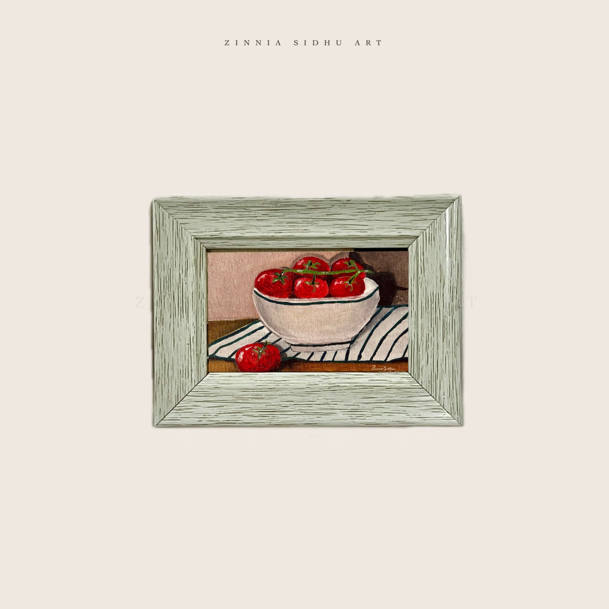 Bowl of Tomatoes - Mini Frame