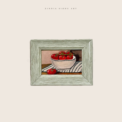 Bowl of Tomatoes - Mini Frame