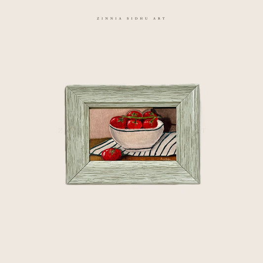 Bowl of Tomatoes - Mini Frame