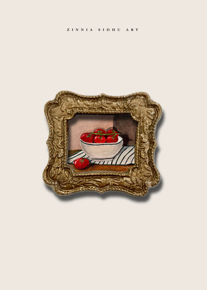 Bowl of Tomato Mini Magnet