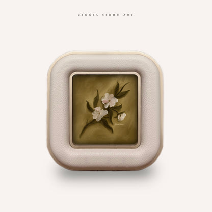 Muted Flower - Square Frame