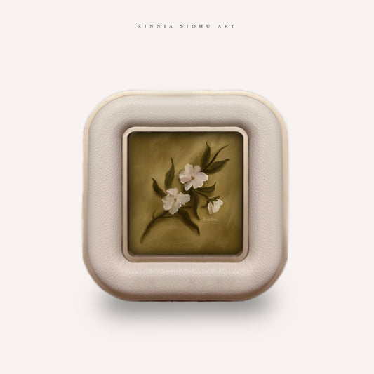 Muted Flower - Square Frame