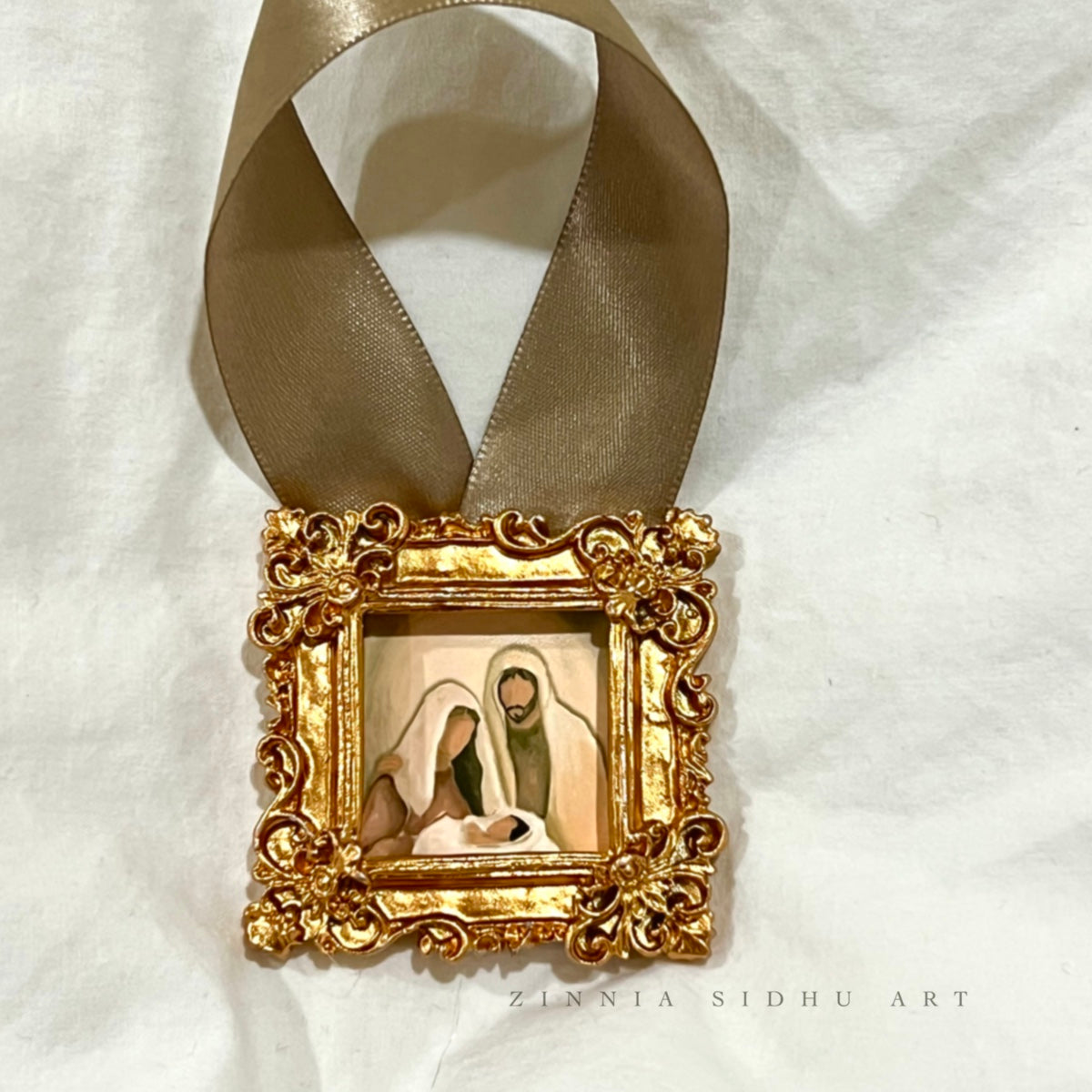 Mini Ornament “Birth Square”