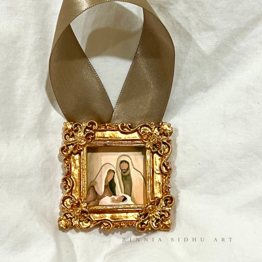 Mini Ornament “Birth Square”