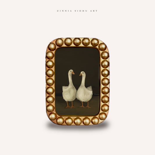 Swans - Golden Frame