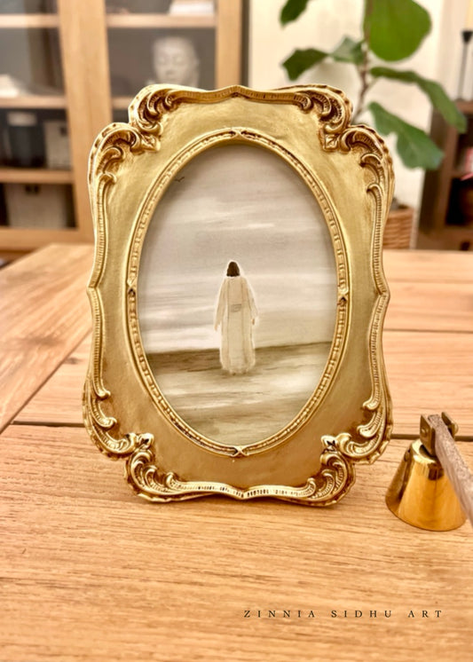 Jesus - Golden Frame