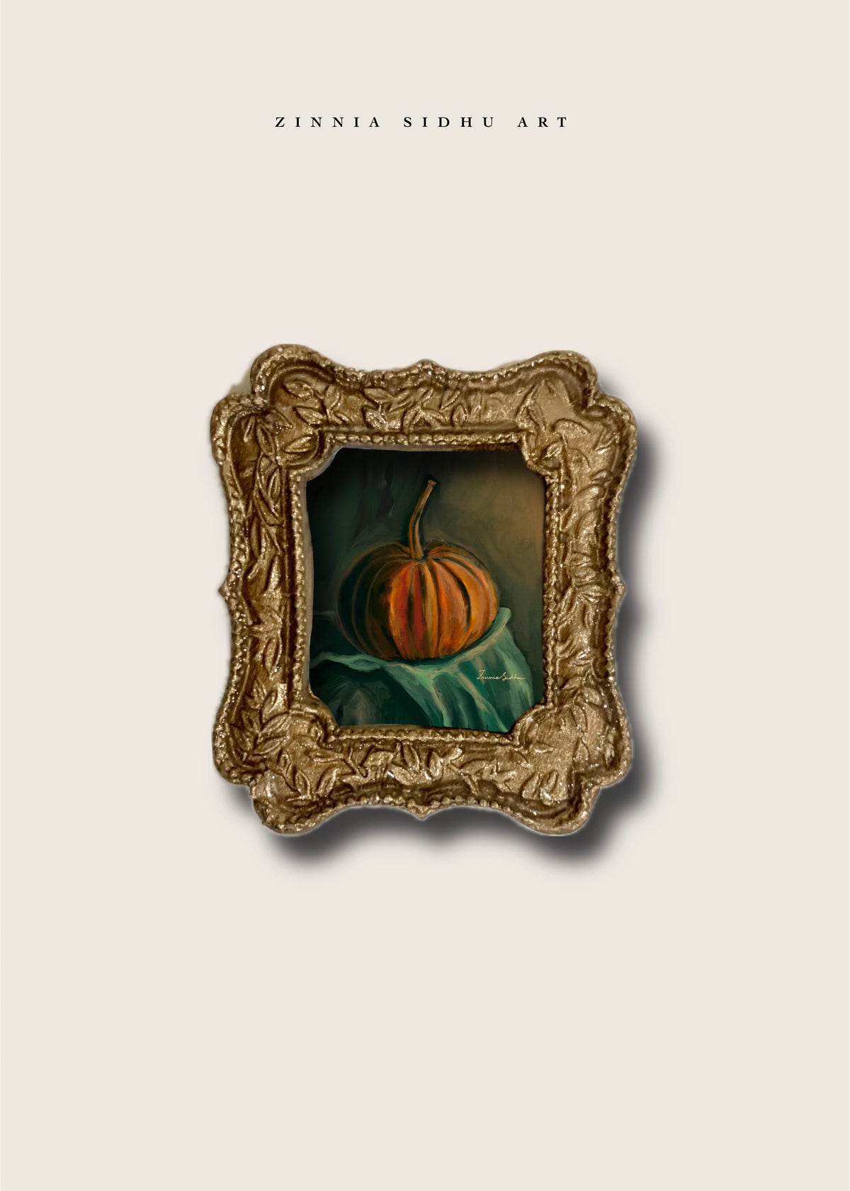 Pumpkin Mini Magnet