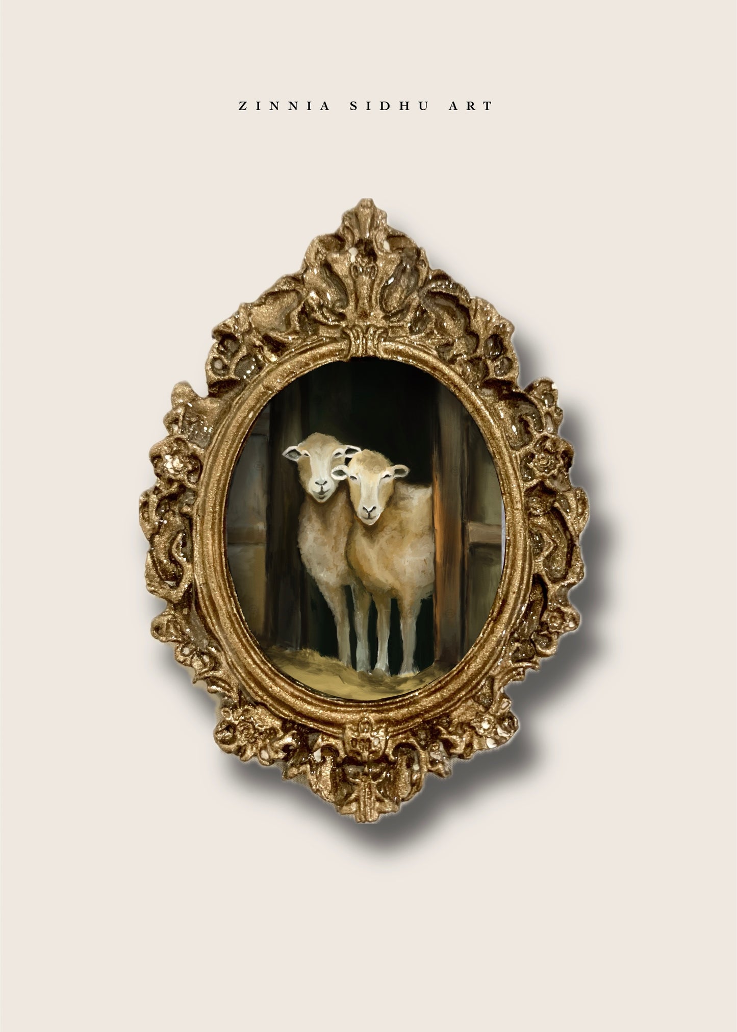 Sheeps Mini Magnet