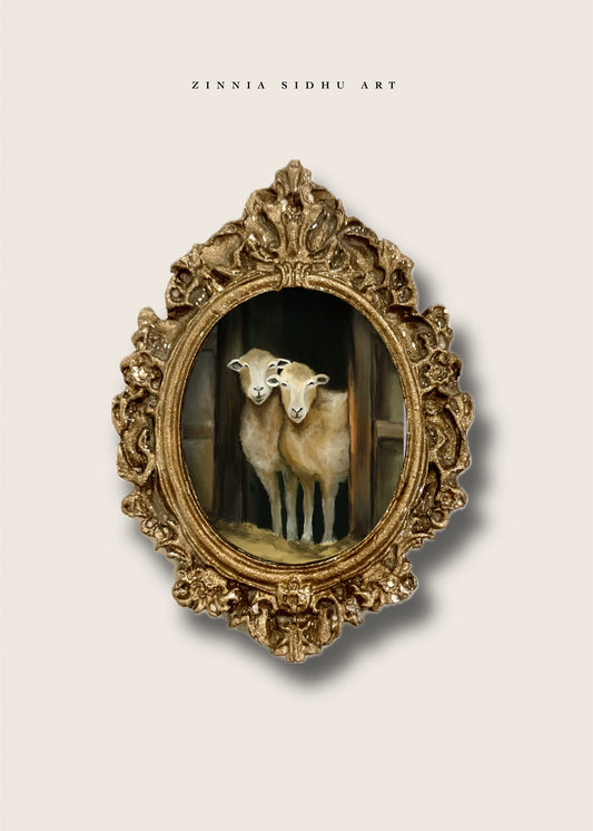 Sheeps Mini Magnet