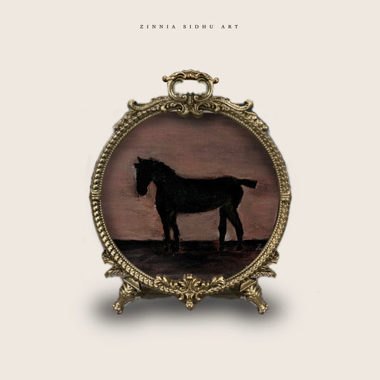 Stallion - Round Metal Frame