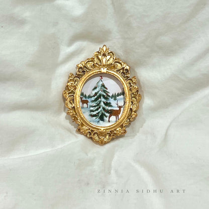 Xmas Tree - Mini Magnet