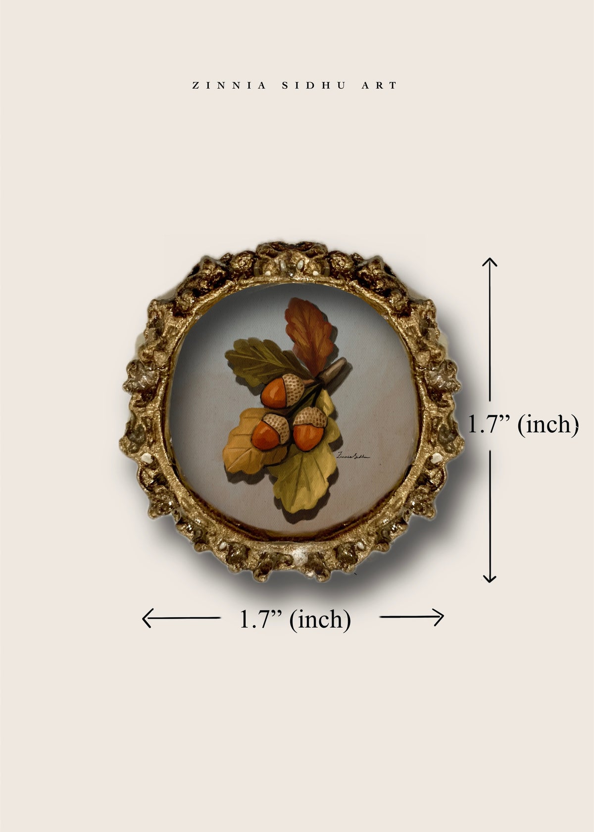Acorn Mini Magnet