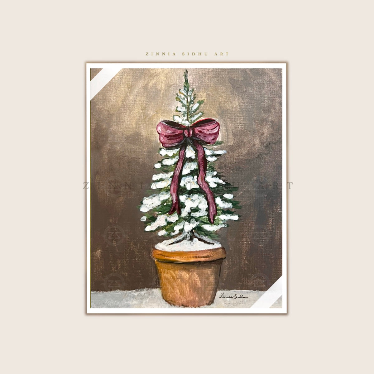 Christmas Tree- Mini Frame