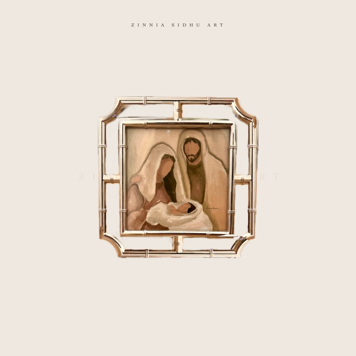 Birth - Silver Colored Frame