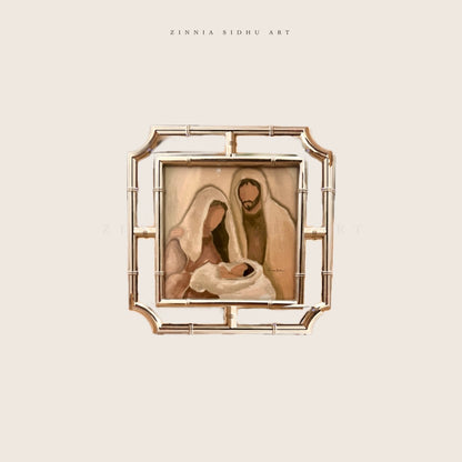 Birth - Silver Colored Frame