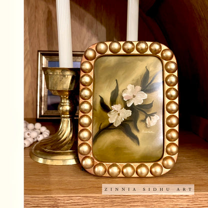 Moody Flora - Golden Frame
