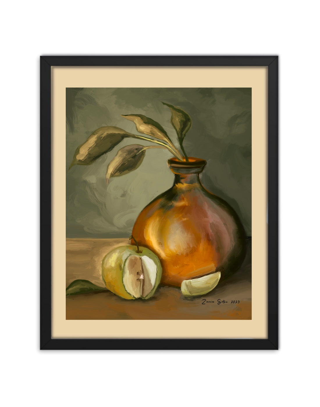 Green Apple Still Life